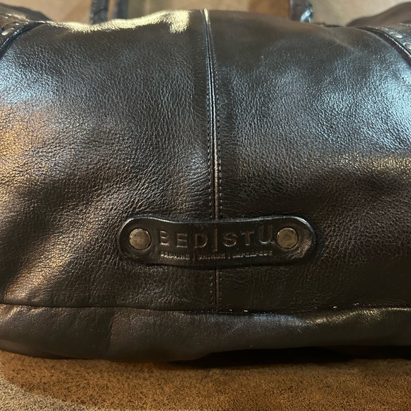 Bed Stu Geraldin Cobbler Series Leather Stufded *NEW* ❣️ BEAUTIFUL BAG! - Picture 4 of 7